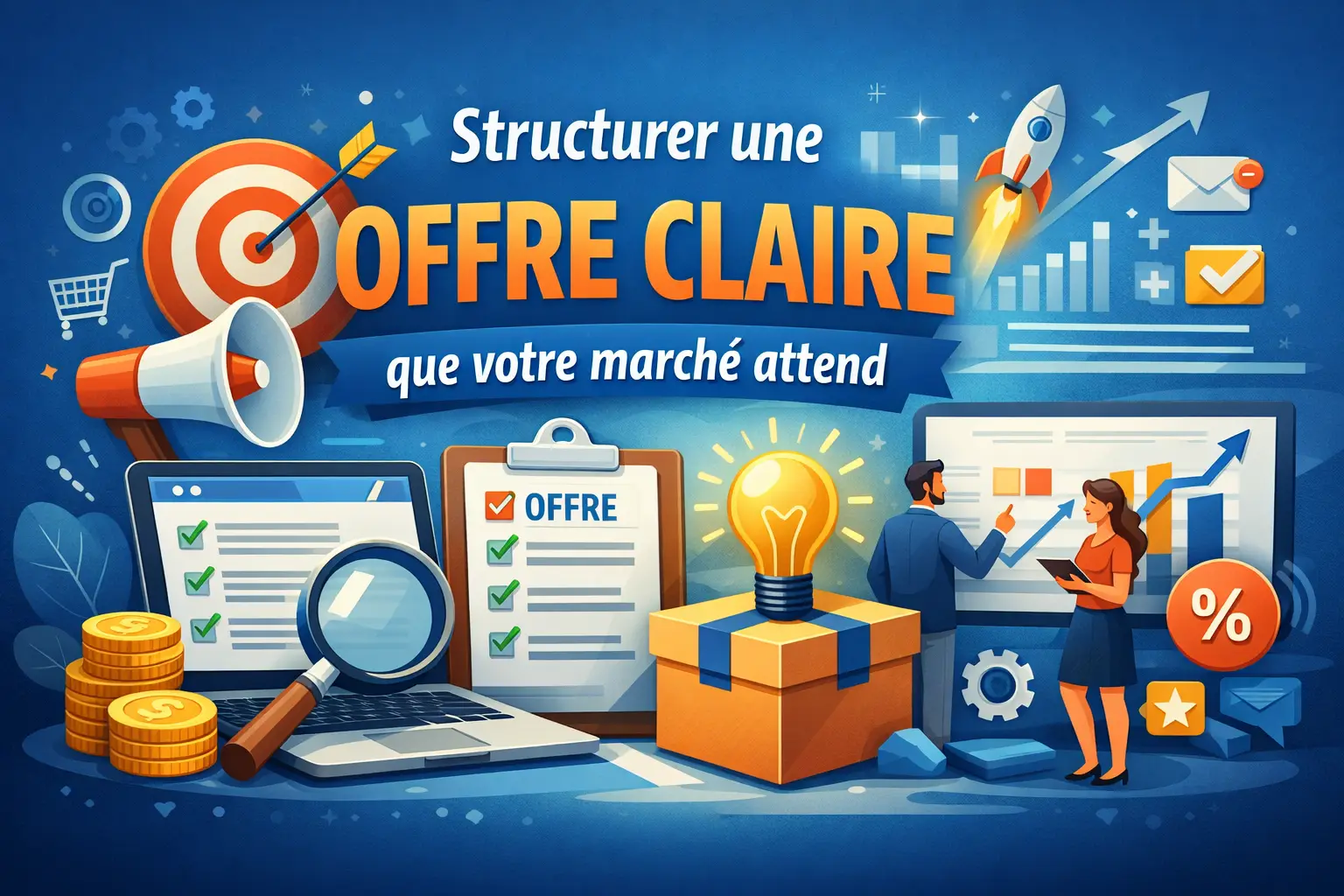 Structurer une offre claire que votre marché attend
